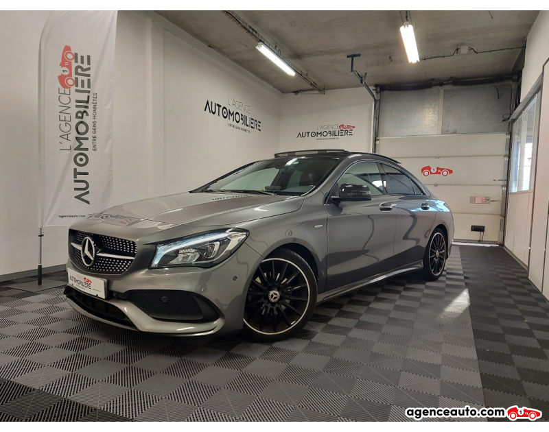 Compra de Coches Usados, Coches Usados Baratos %'|'% Agence Auto Mercedes Classe CLA (2) 200 D 7CV STARLIGHT EDITION 7G-DCT PACK AMG Gris Año 2019 Automatique Diesel